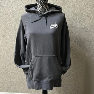 Nike SB Men's Medium Gray Icon Logo Pullover Hoodie Sweatshirt